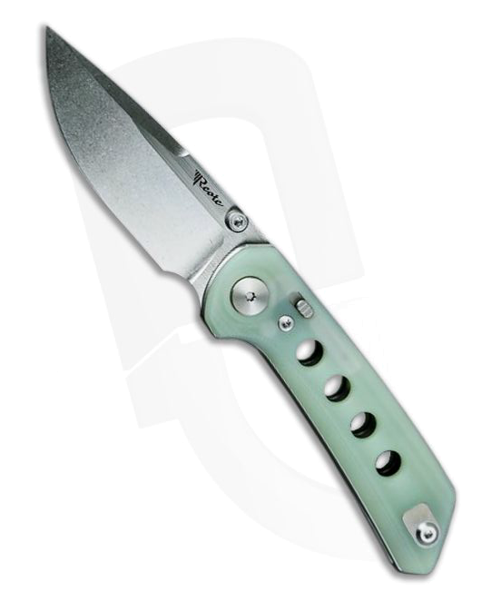 product image for Reate PL XT Pivot Lock Jade G10 Stonewashed Nitro V