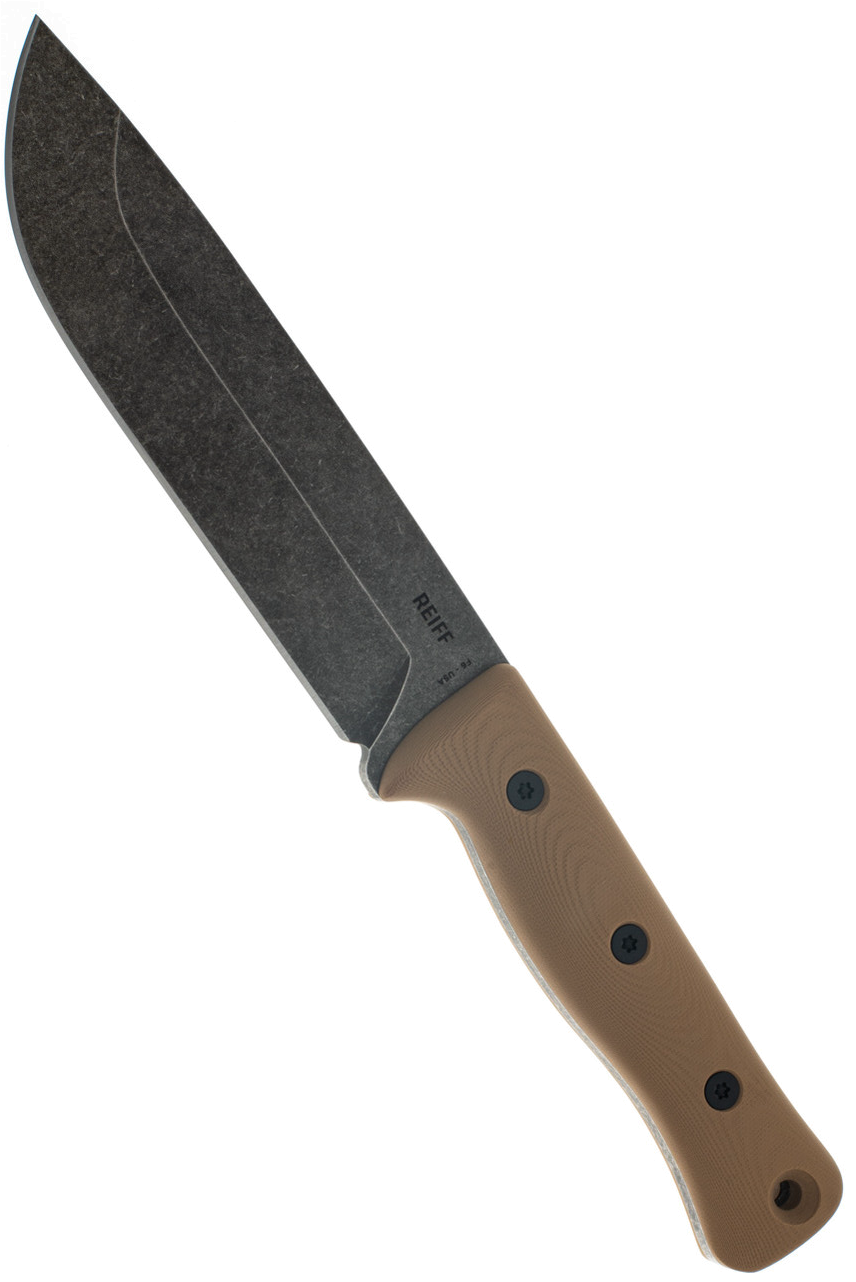 product image for Reiff F6 Leuku CPM®3V Coyote Tan G10 Handle