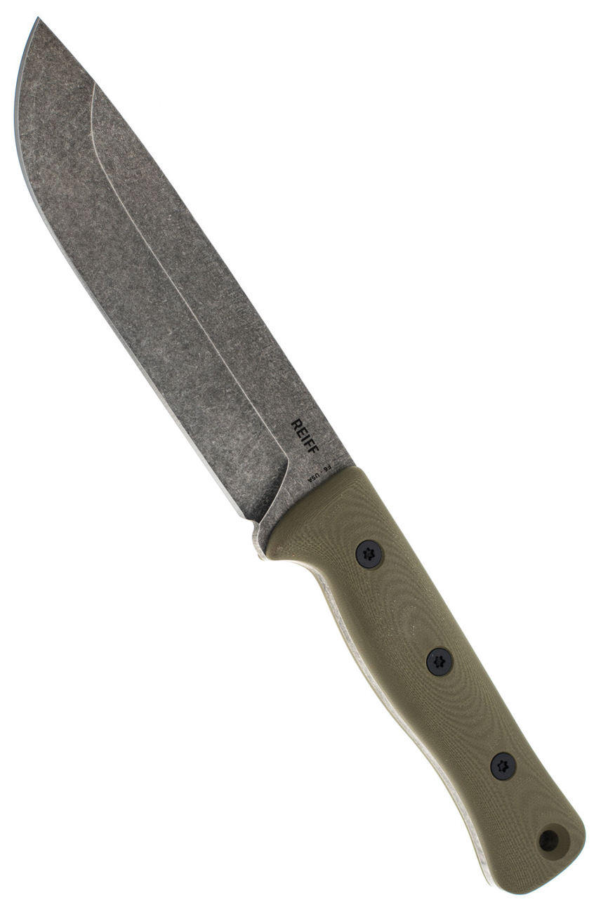 product image for Reiff F6 Leuku CPM®3V OD Green G10 Handle