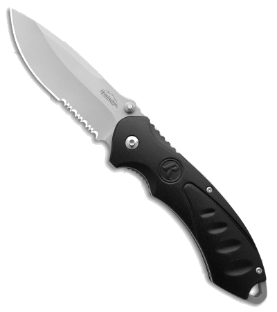 product image for Remington Sportsman FAST 2.0 Black Spring Assisted Knife 3.5" Bead Blast Serr