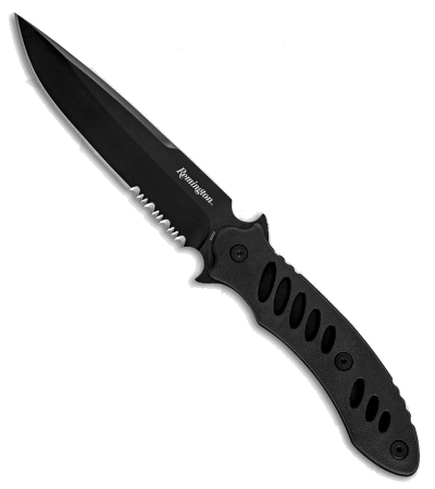 product image for Remington Night Hawk Fixed Blade Black Knife R20005