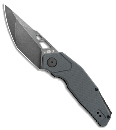 product image for REVO Berserk Black G-10 Handle Folding Knife Stainless Steel
