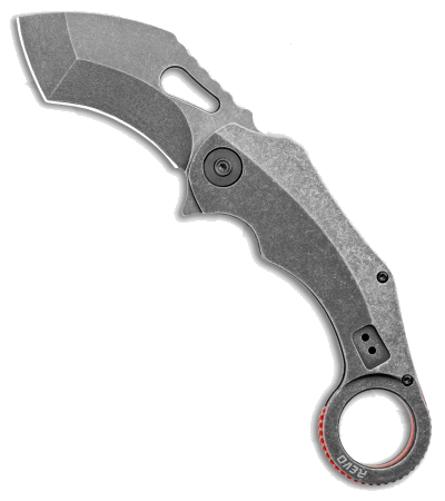 product image for REVO K-9 Black 9Cr18MoV Folding Karambit Knife