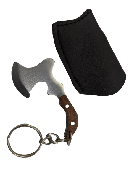 product image for Rex Mini Key Chain Throwing Axe Wood Handle PK 122