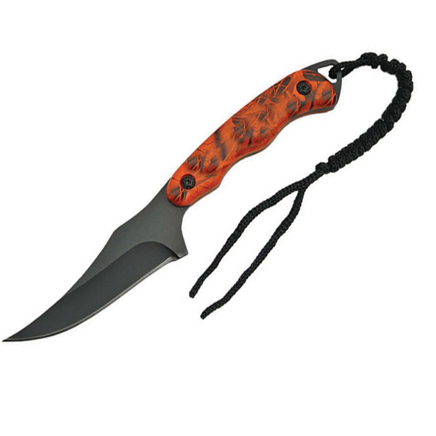 product image for Rite-Edge Orange Camo 3Cr13 Sharp Shooter Knife