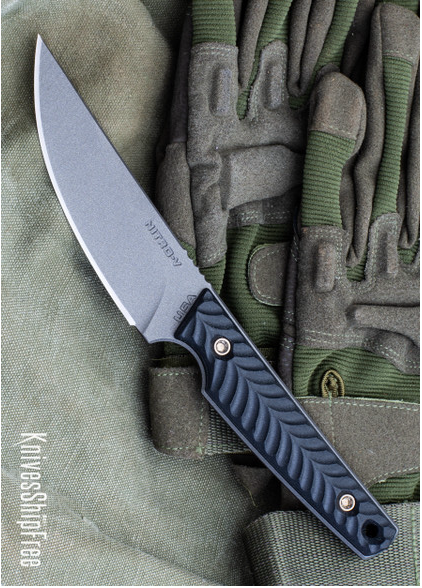 RMJ Tactical Unmei Nitro V Tungsten Cerakote Black G-10