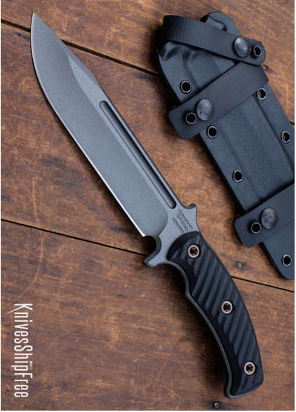 product image for RMJ Tactical Combat Africa Black G-10 80CrV2