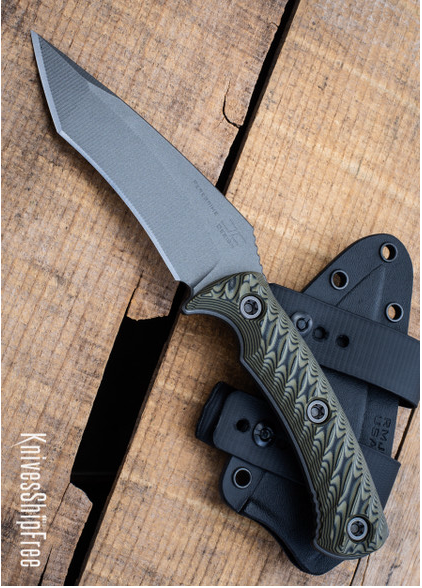 product image for RMJ Tactical Peregrine Dirty Olive G10 Nitro V Tungsten Cerakote