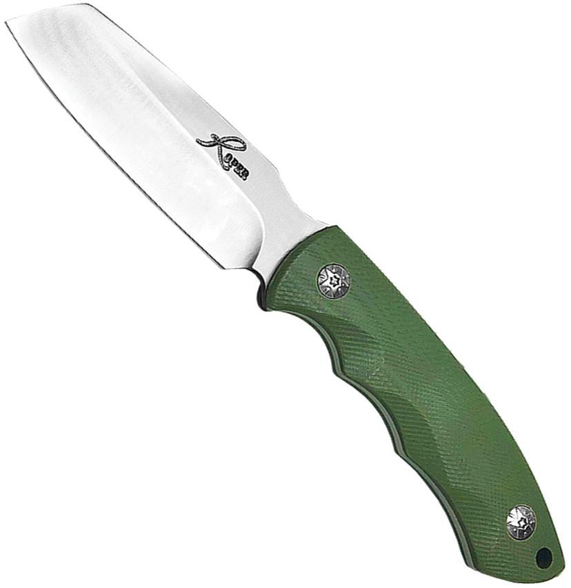 product image for Roper Knives Green Razor Fixed Blade 3