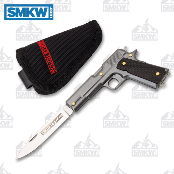 Rough Ryder Pocket Pistol Pal Black 440A Stainless Steel product image