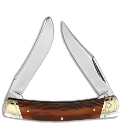 product image for Rough Ryder Moose Knife 4 5 Brown High Plains RR 2048