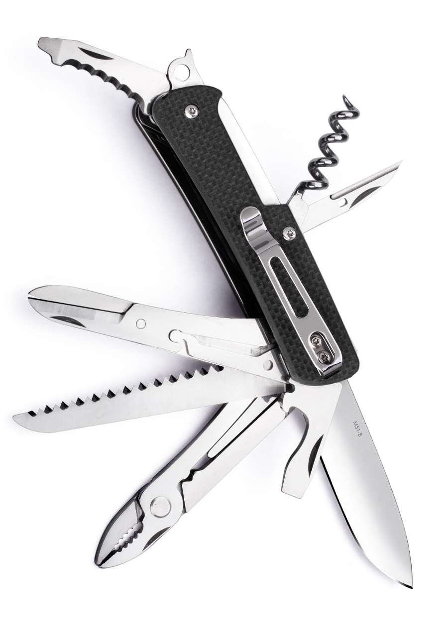 RUIKE M51 Black G10 Handle Medium Folder Knife product image
