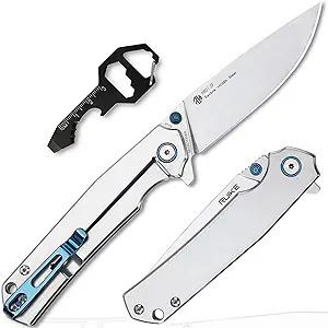 product image for Ruike Tactical Folding Pocket Knife Black 14C28N Stainless Steel Blade Frame Lock EDC Model Unknown