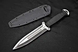 product image for S-TEC 12" Tactical Hunting Knife with G10 Composite Handle and Kydex Sheath