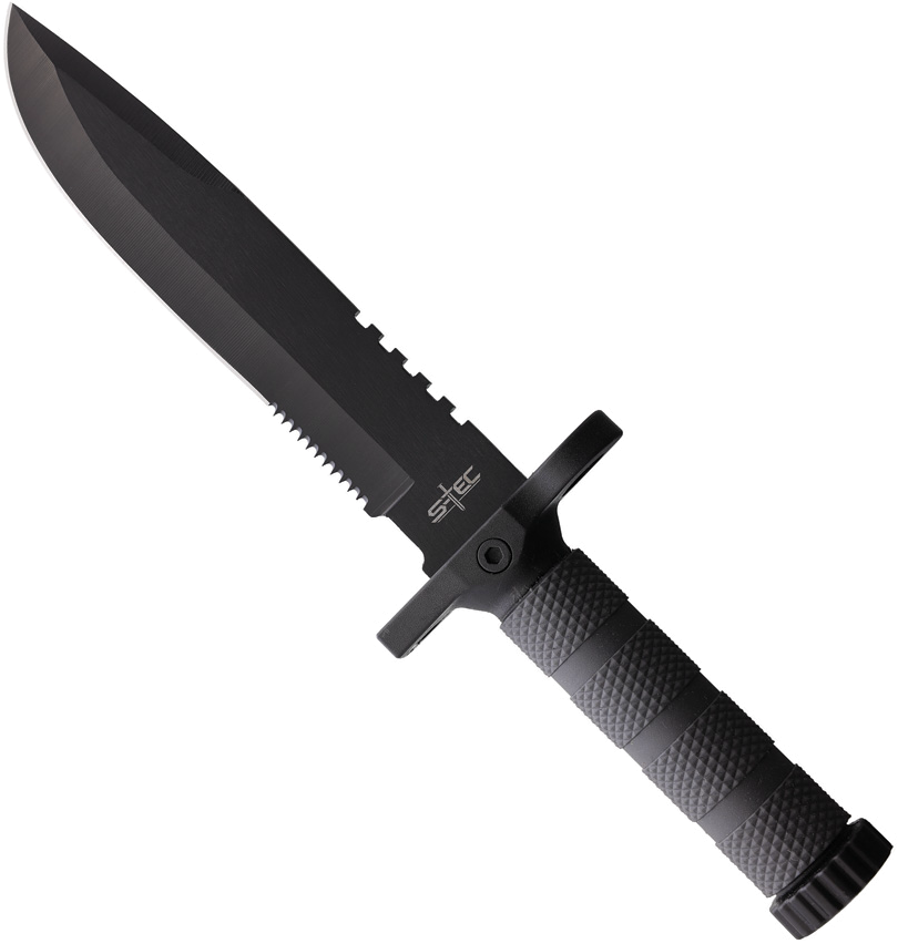 product image for S-TEC Black 7.5" Survival Knife
