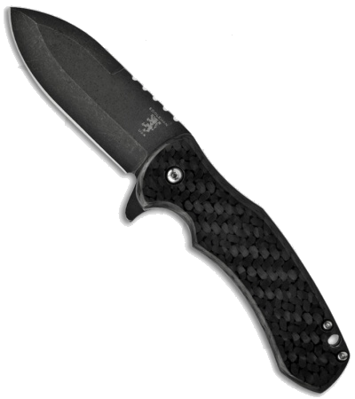 product image for Sam Eddleman Red Micarta ESP Flipper Liner Lock Knife 154CM