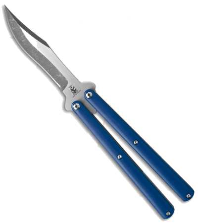 product image for Sam Eddleman Custom Orange G-10 Balisong Knife