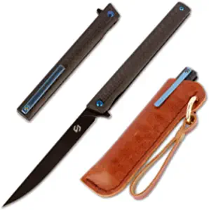product image for Samior GP 035 Black M390 Carbon Fiber Handle Folding Knife