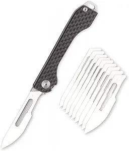 product image for Samior S52 Carbon Fiber Folding Knife