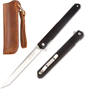 product image for Samior GA 035 Black Slim Folding Pocket Knife