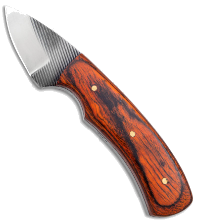 product image for Sawmill Cutlery Colorwood Hunter Fixed Blade Red Knife