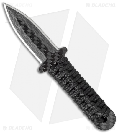 product image for Schwartz Tactical Lifeline EDC Dagger Black Fixed Blade Knife