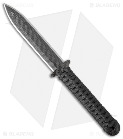 product image for Schwartz Tactical Vanguard Double-Edged Dagger Fixed Blade Knife Carbon Fiber Titanium