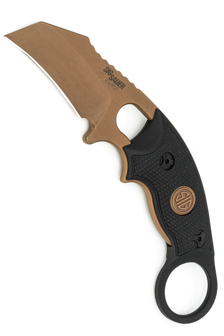 product image for Scorpion Emperor Scorpion Hawkbill Black G10 FDE Blade