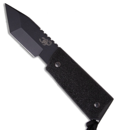product image for Scorpion Knives Tanto Tactical Fixed Blade Knife 3" Black D2 Steel