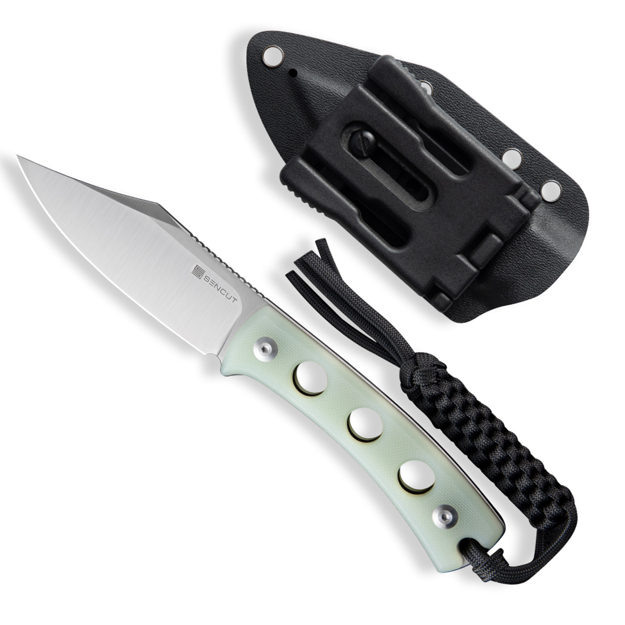 product image for Sencut Waxahachie Fixed Blade Knife Stainless Steel Black G10 Handle SA11B