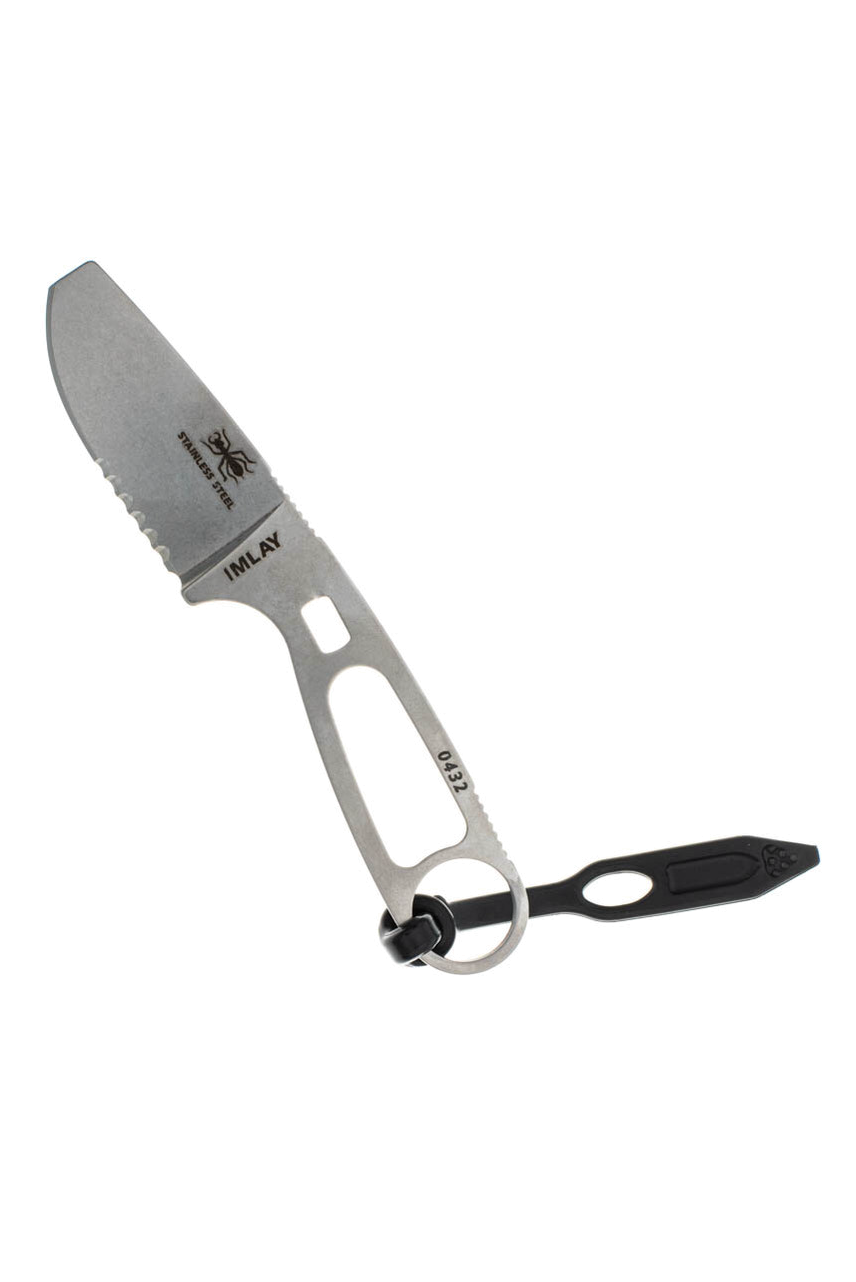 product image for Sheath Imlay 440C Stainless Steel Rescue Knife Orange