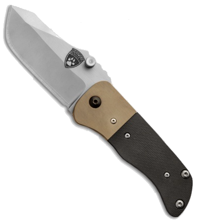 product image for Sheepdog Knives RFK Mini Variant Titanium Mokume Folding Knife