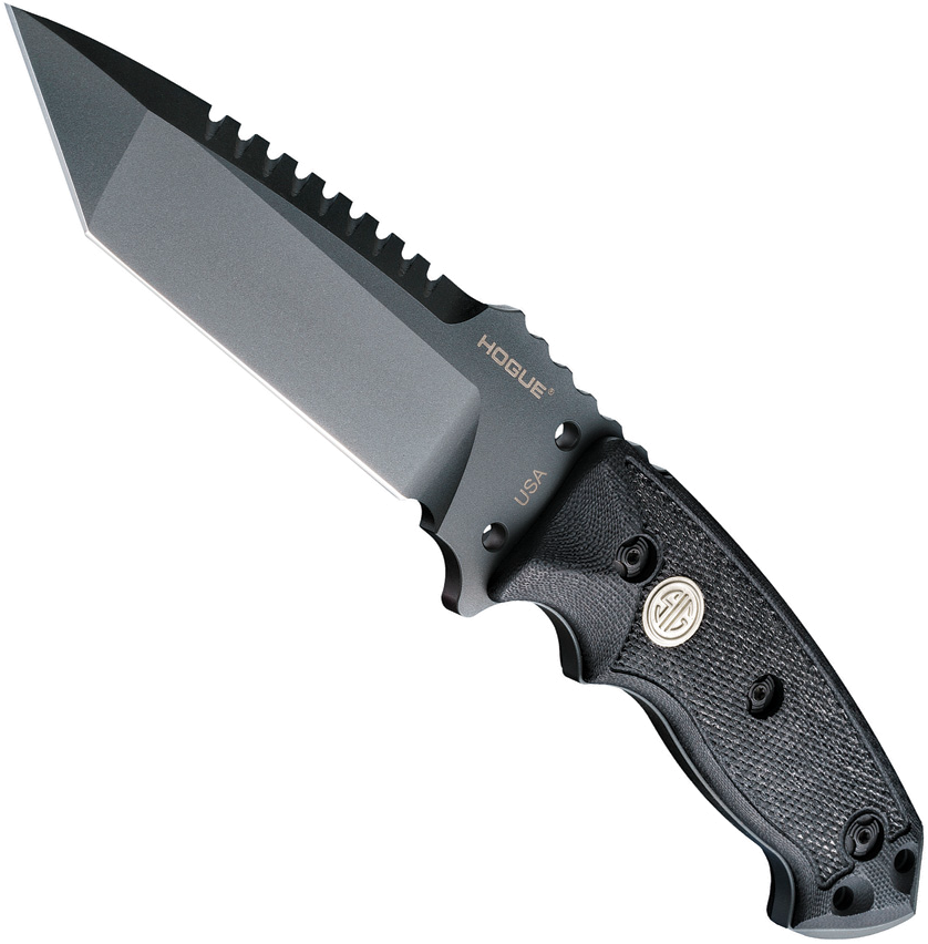 product image for Sig Gray EX F 01 Fixed Tanto 5.5 A2 Tool Steel Blade Black G10 Handle