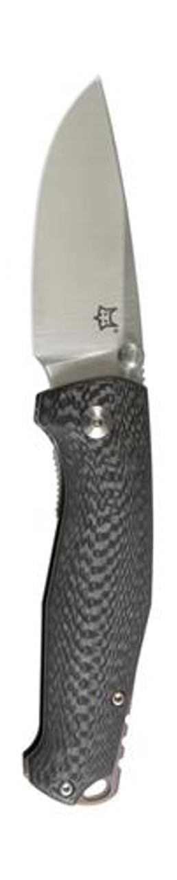 product image for Sig TUR Pocket Knife Carbon Fiber Handles Satin Plain Edge 01 FX 136 Italy