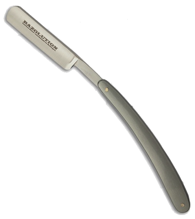 Simba-TEC Razolution Straight Edge Razor Brushed Aluminum product image