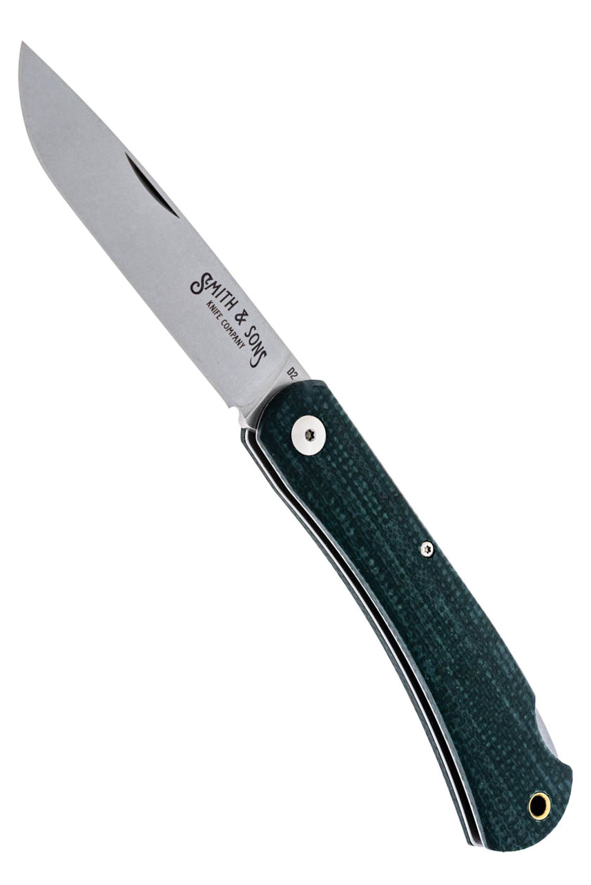 product image for Smith & Sons Mudbug Forest Green Burlap Micarta