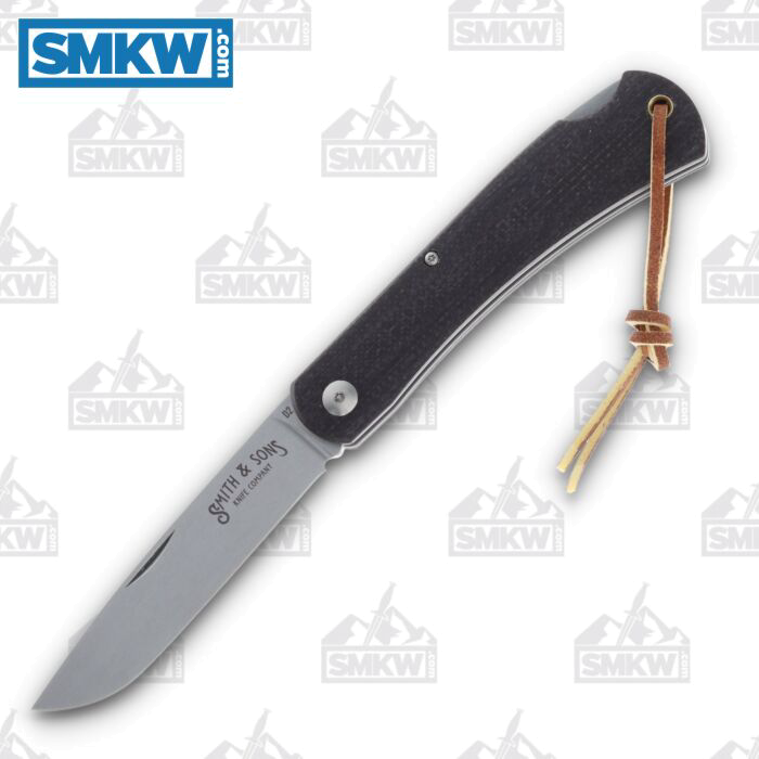 product image for Smith & Sons Mudbug Tobacco Burlap Micarta Folding Knife