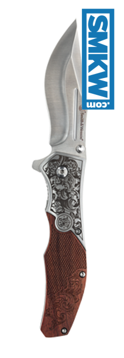 product image for Smith & Wesson Unwavered Clam Pack Stainless Steel and Wood Handle