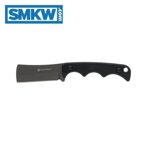 Smith & Wesson Black H.R.T. Cleaver Neck Knife 8Cr Steel product image