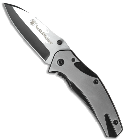 product image for Smith & Wesson CK401 Two-Tone Framelock Folding Knife