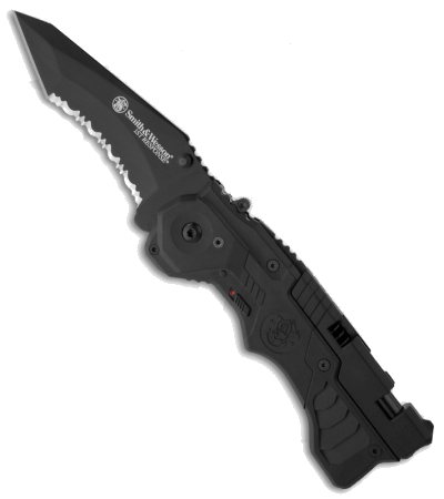 product image for Smith & Wesson Black First Response Rescue Knife SW 911