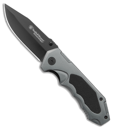 product image for Smith & Wesson Extreme Ops Liner Lock Black Gray Knife