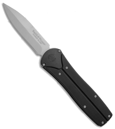 product image for Smith & Wesson Black Power Glide Manual OTF Knife SWPG