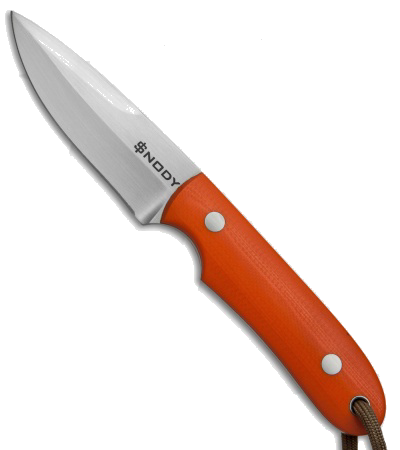 product image for Snody Menace Fixed Blade Orange G-10 ATS-34 Satin Finish Knife