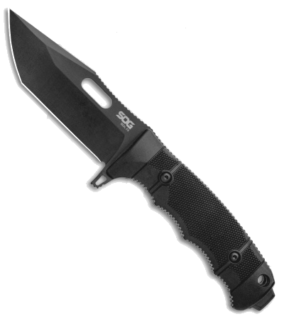 product image for SOG Seal FX Black CPM-S35VN Fixed Blade Knife