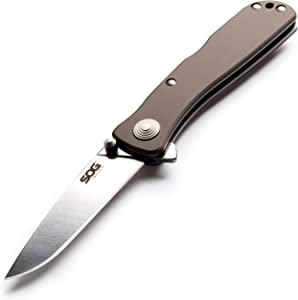 product image for SOG Twitch II Silver Folding Knife