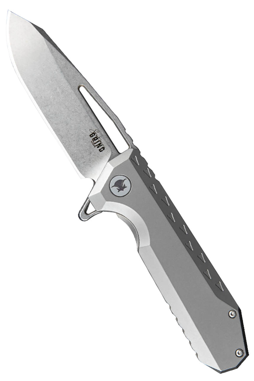 product image for Southern Grind Penguin CPM S90V Drop Point Titanium
