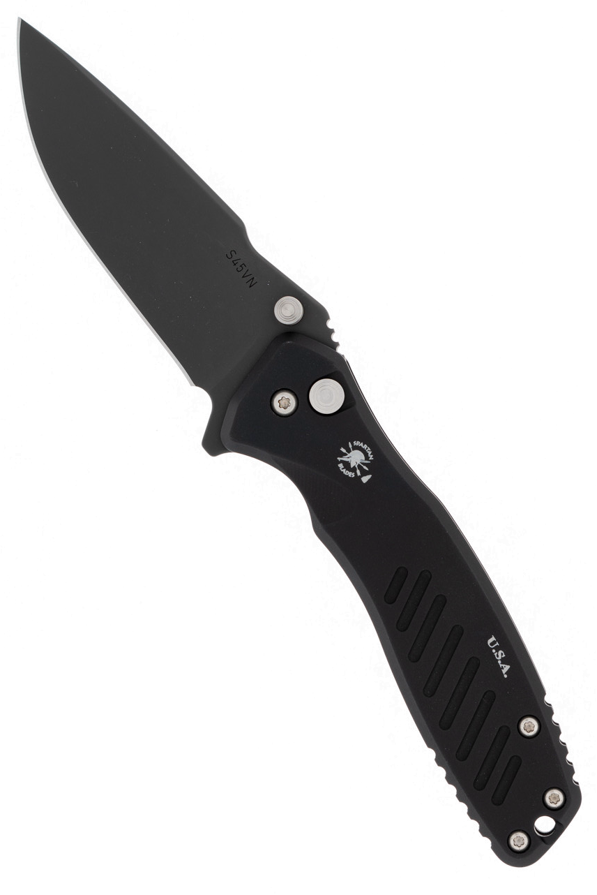 product image for Spartan Blades Pallas Button-Lock Flipper Black