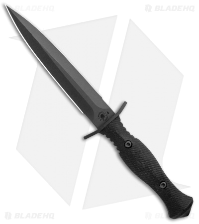 Spartan Blades Harsey Dagger Black G-10 Fixed Blade Knife