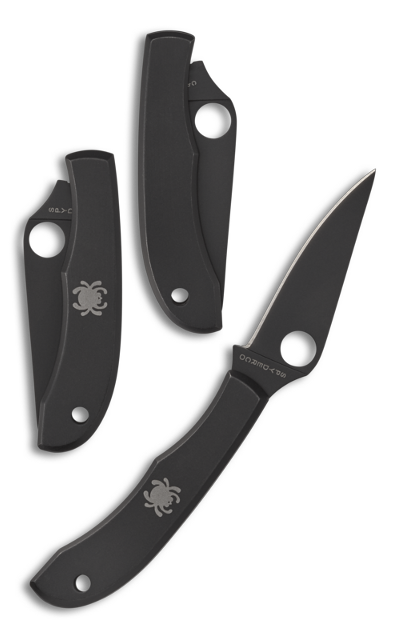 Spyderco Honey Bee Black Slip Joint Knife Stainless Steel 1 6 Black C 137 BKP product image